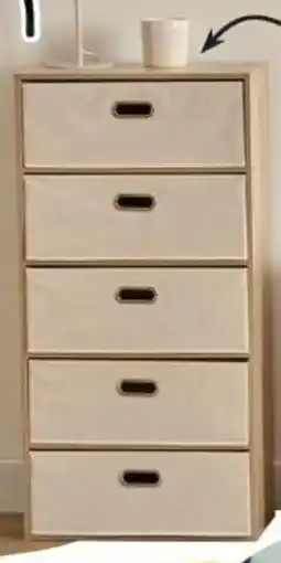 La Foir'Fouille Commode 5 tiroirs offre