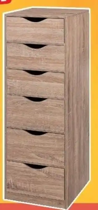 La Foir'Fouille Caisson 6 tiroirs offre