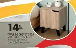 La Foir'Fouille Table de chevet ceda offre