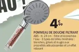 La Foir'Fouille Pommeau de douche filtrant offre