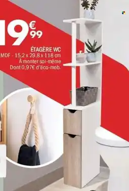 La Foir'Fouille Étagère wc offre