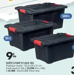 La Foir'Fouille Boîte store'n'lock offre