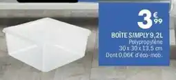 La Foir'Fouille Boîte simply offre