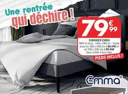 La Foir'Fouille EMMA Sommier offre