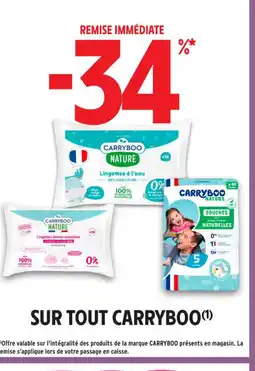 Intermarché Contact CARRYBOO Sur tout offre