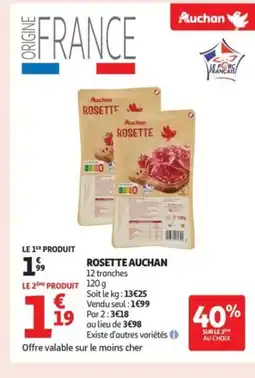 Auchan Supermarché AUCHAN Rosette offre