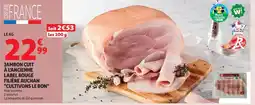 Auchan Supermarché Jambon cuit à l'ancienne label rouge filière auchan offre