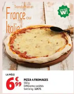 Auchan Supermarché Pizza 4 fromages offre