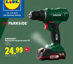 Lidl PARKSIDE Perceuse-visseuse sans fil offre