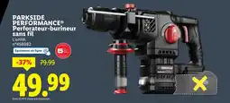 Lidl PARKSIDE PERFORMANCE Perforateur-burineur sans fil offre