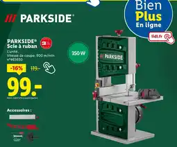Lidl PARKSIDE Scie à ruban offre