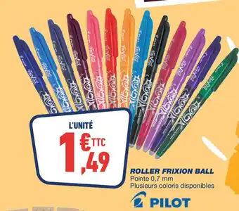 Bureau Vallée Roller frixion ball offre