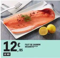 E.Leclerc FILET DE SAUMON DÉSARÊTÉ offre
