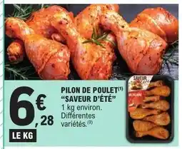 E.Leclerc Pilon de poulet 'Saveur d'été' offre