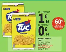 E.Leclerc Biscuits Original 'TUC' offre