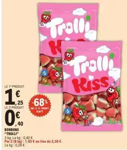 E.Leclerc BONBONS 'TROLLI' offre