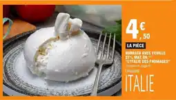 E.Leclerc Burrata avec feuille offre