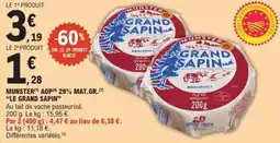 E.Leclerc Munster AOP 29% Mat.Gr. Le Grand Sapin offre