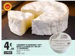 E.Leclerc CAMEMBERT DE NORMANDIE offre