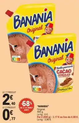 E.Leclerc BANANIA offre