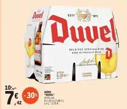 E.Leclerc Bière Duvel offre