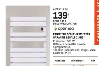E.Leclerc Radiateur Sèche-Serviettes offre