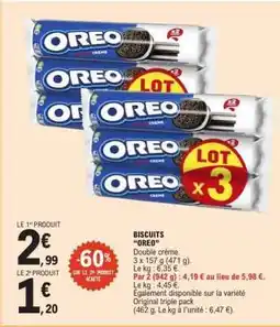 E.Leclerc Biscuits Oreo offre