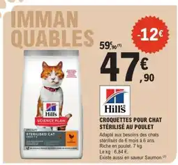 E.Leclerc Hill's Science Plan Sterilised Cat offre