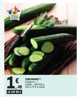 E.Leclerc CONCOMBRE offre