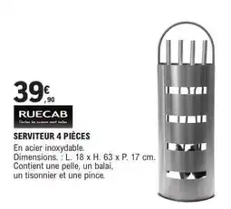 E.Leclerc SERVITEUR 4 PIÈCES offre