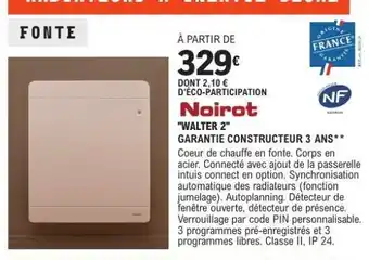 E.Leclerc Noirot Walter 2 offre