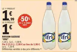 E.Leclerc Boisson Gazeuse IFRI offre