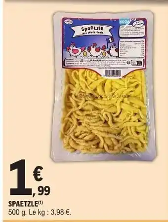 E.Leclerc Spaetzle offre