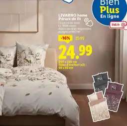 Lidl LIVARNO home Parure de lit offre