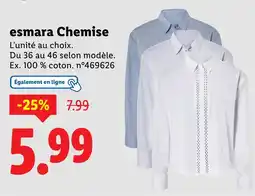 Lidl Esmara Chemise offre