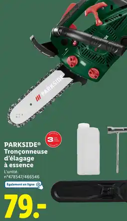 Lidl PARKSIDE Tronçonneuse d'élagage à essence offre
