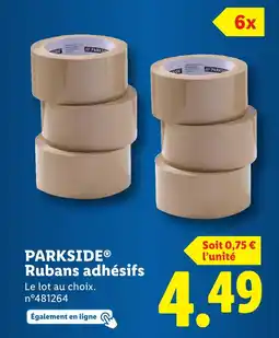 Lidl PARKSIDE Rubans adhésifs offre