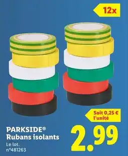 Lidl PARKSIDE Rubans isolants offre