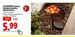 Lidl LIVARNO home Lampe solaire décorative offre