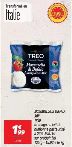 Netto Treo - mozzarella di buffalia aop offre