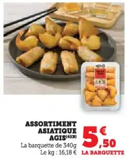 U Express Assortiment asiatique agis offre
