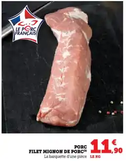 U Express Porc filet mignon de porc offre