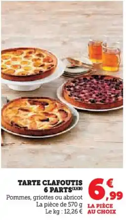 U Express Tarte clafoutis 6 parts offre