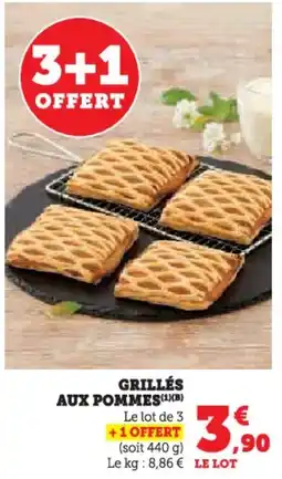 U Express Grillés aux pommes offre