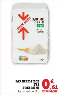 U Express Farine de ble t55 prix mini offre