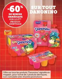 U Express Sur tout danonino offre