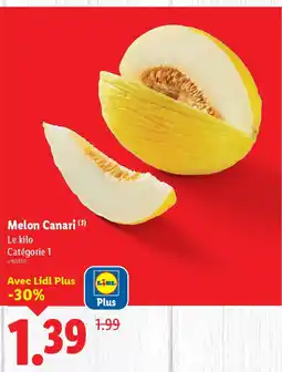 Lidl Melon Canari offre