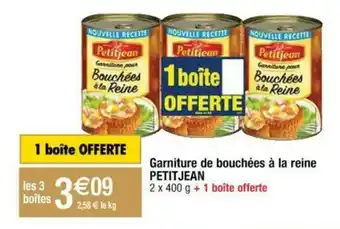 Garniture de bouchées à la reine PETITJEAN