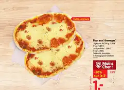 Lidl Pizza aux 3 fromages offre