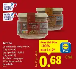 Lidl Terrine offre